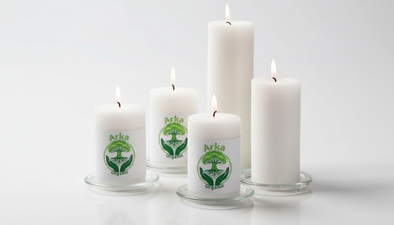 Pure Beeswax Pillar Candle